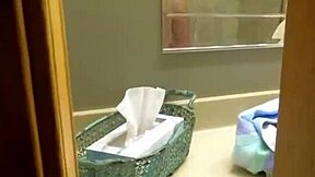 stepdaughter caught spying on stepdad blows him deep with creamy facial finish