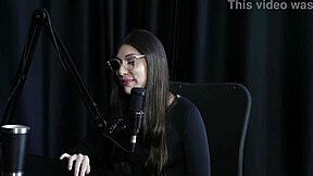 BDSM blonde Brazilian spills all in slutty interview with Melina Khalifa on Porn Cast Brazil part 3