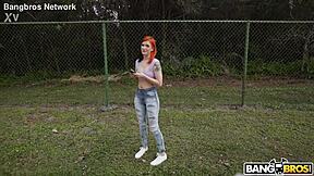 Sawyer swipes right on thick cock for creampie rides and deepthroat fun!