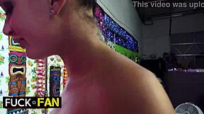 Fan fuck with skinny teen megan piper and busty milf tory lane explodes into wild orgy