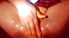 Hey, check out this desi bhabhi village wife going wild fucking herself with a huge cucumber on the ranch