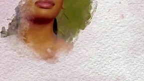 black teen strips lingerie rips clothes bares huge natural tits ass