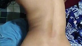 Stepbro slams my petite 18+ ass hard then creams my face! 🍑💦🔥😍