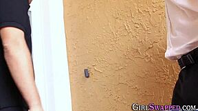 Uniform Teens Fuck Hard in Taboo Group Old Young Orgy