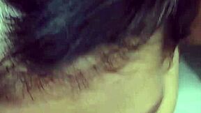 gostosa can't hold back fucks huge black cock in club bathroom doggystyle