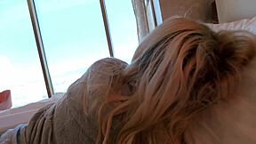 Step sis goodmorning dick fuck on vacay jaz jizzes