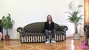 nympho teen bridget k deepthroats rides and takes facial cumshot