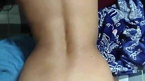 Stepbro slams my petite 18+ ass hard then creams my face! 🍑💦🔥😍