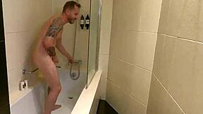 marina gold cums real hard from rough anal shower gaping and sloppy facefuck right?