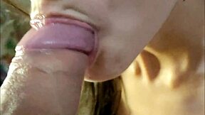 i tease this fan's huge cock till he blasts creampie deep in my shaved teen pussy dripping milk everywhere