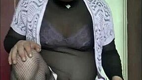 bisexual crossdresser begs deepthroat cumshot after hard asshole fuck