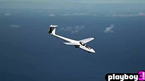 Blonde Milf's Perfect Big Tits Bounce Naked In Outdoor Lesbian Fuck