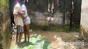 ever tried kinky outdoor sex with a skinny african teen?