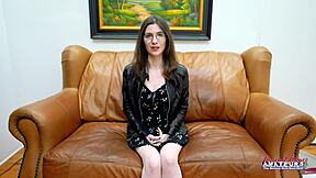 skinny nerd hazel oconnor rims sucks juicy cock pov