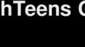 hey, these two hot british bisexual neighbors with big natural tits make each other cum hard with strapon.