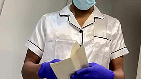 doctor horny fucks patient leaves tits full of milk creampie cumshot