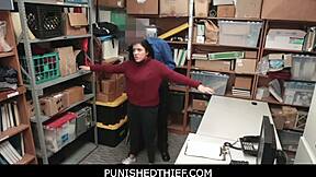 Officer Fucks Naughty Thief Monica Sage Deep