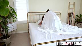 Training stepmom's ass for anal – she begs me to fuck it deep! Aderes Quin, Rion King, CJ Love.