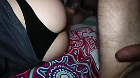 Stepsister's tight pussy creampie tempts fate