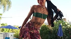 Petite Asian Princess vs Giant Monster Cock Attacks