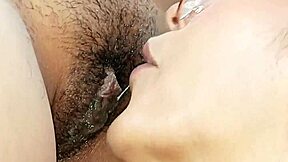 Homemade Lesbian Couple Scissors Wet Pussies to Squirting Orgasms So Delicious