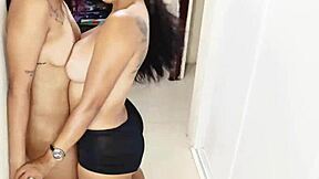 Homemade Lesbian Couple Scissors Wet Pussies to Squirting Orgasms So Delicious