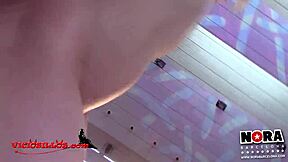 BLONDE TEEN FUCKS Monster Cocks At Hardcore Orgy Party!