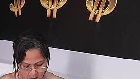 StepMom Lets Me Pee in Her Mouth During Bedroom Roleplay