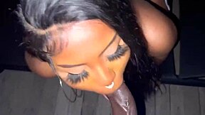 wet latina milf blowjob swallows lots cum mouthful full vid xred