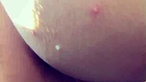 beautiful latina cutie in lingerie shakes big ass and tits while masturbating outdoor in public homemade?