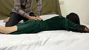 oh man, i sneaked into my horny 18+ pakistani step sis room at night and fucked her wet pussy hard till she squirted!