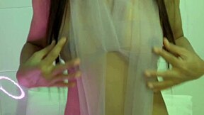 cute korean girl masturbates wildly craving that massive bbc thrill