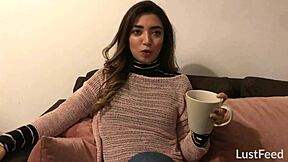 Homemade sextape of adorable mexican girlfriend frida sante fucking?