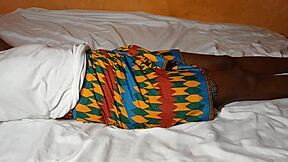 african student and teacher share intimate moments in homemade classroom fun