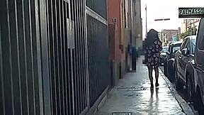 street milf chased caught fucked quick for debt payment