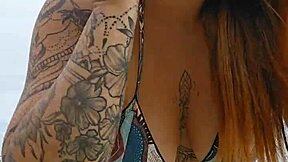 African Beach Flasher Teases Married Men In Panties