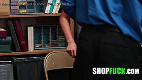 PERVERT TEEN CAUGHT STEALING PANTIES GETS FUCKED HARD!