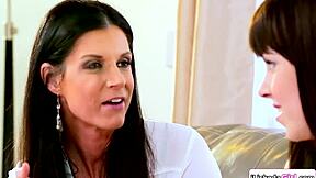 lesbian stepmom toys stepdaughter's pussy i i mean licks it good