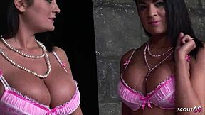 big boobed step sisters kit lee and lat lee lure milf into rough anal ffm threesome