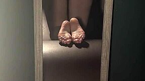 College Slut's Epic Sloppy Blowjob in Bedroom