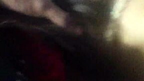 skinny latina slut gags on cock in sloppy blowjob