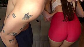 young muscular jordy fabian fucks ema ribeiros amazing fitness ass bedroom boots spanking tattooed latina bodybuilder big ass skinny not sister