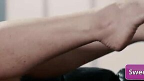 Nikki Sweet and Lilly Bell kiss lick busty blonde pussies to huge orgasms!