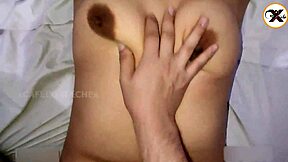 Big ass stepsis sneaks into bed in thong! I flood her ass with cum!