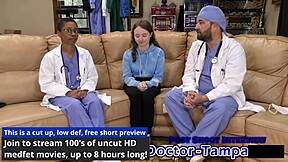 dr tampa runs the virginity clinic on serena morgan!