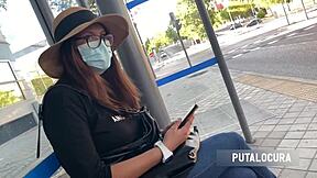 putalocura torbe catches chilena camila bow swallows his dirty cum powder bedroom interracial latina young big ass natural tits