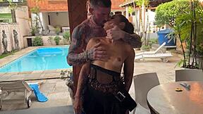 kevelin gomes petite brazilian throat pussy pounded rough