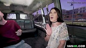 tony rubino fucks kourtney kai's tight pussy wild on the bus, damn!!