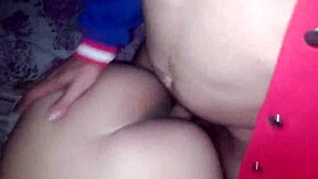 Brazilian teen prostitute spreads big ass for rough pussy pounding