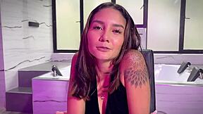 horny latina allison sweet fucks friend's boyfriend in motel